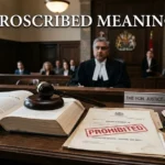 Proscribed Meaning