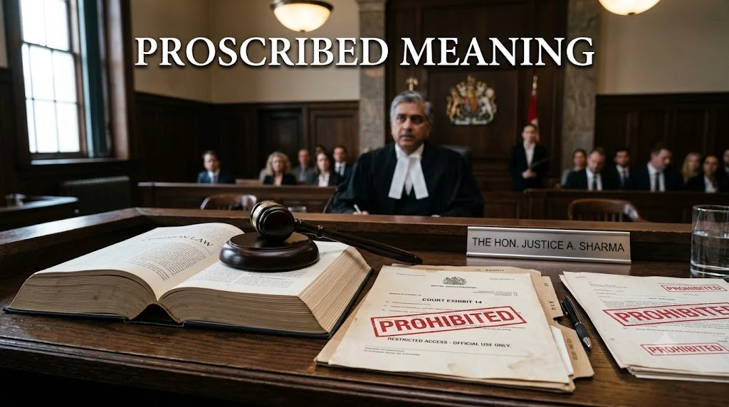 Proscribed Meaning