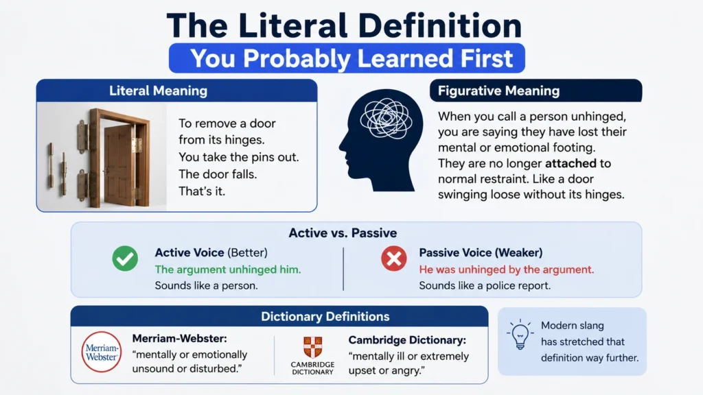The Literal Definition You Probably Learned First