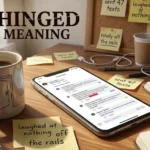 Unhinged Meaning