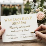 What Does RSVP Stand For