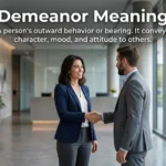 Demeanor Meaning