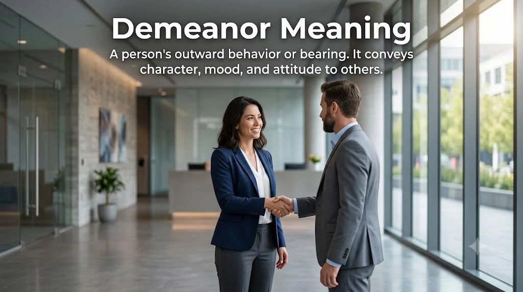 Demeanor Meaning