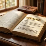 Epitome Meaning