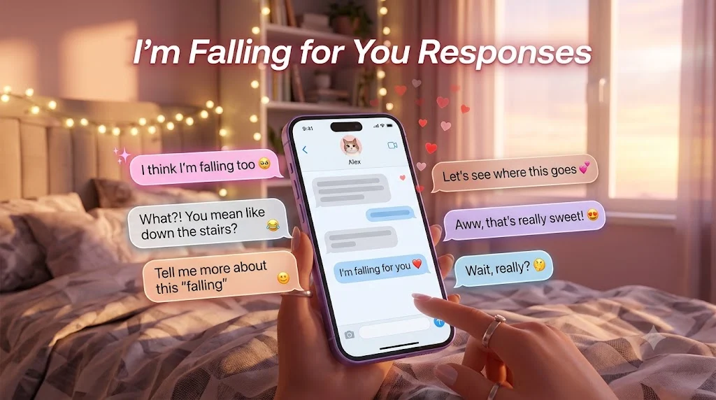 I'm Falling for You Responses