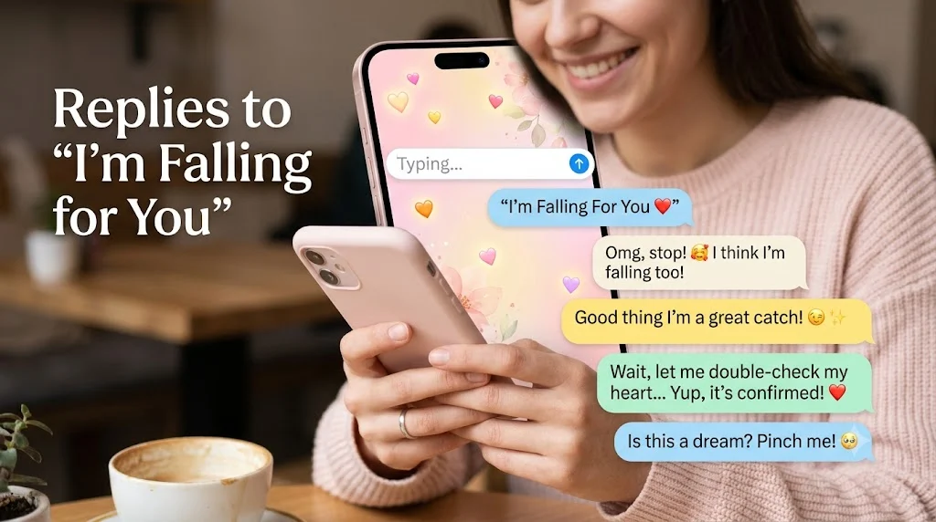 Replies to “I’m Falling for You”