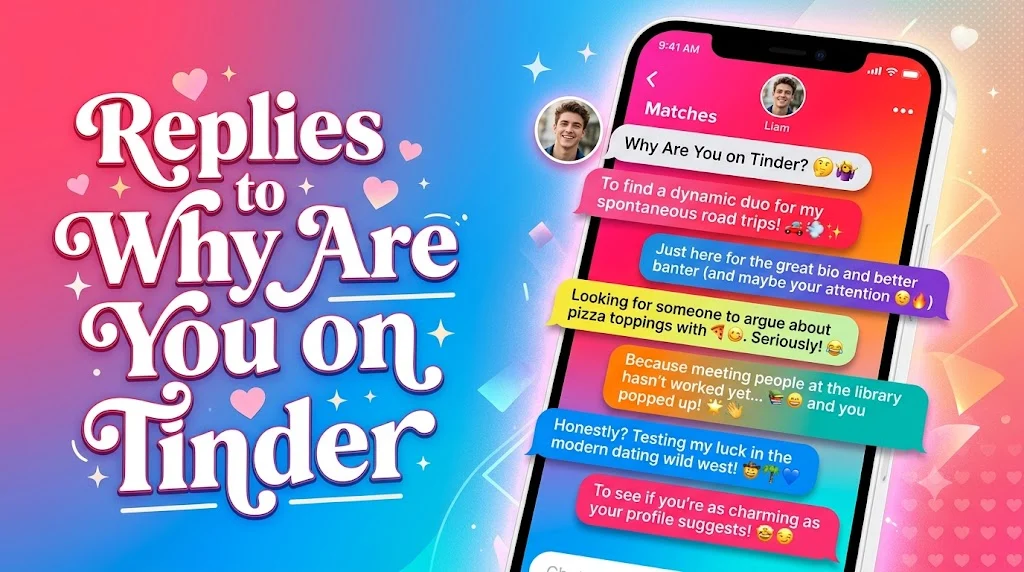 Replies to Why Are You on Tinder