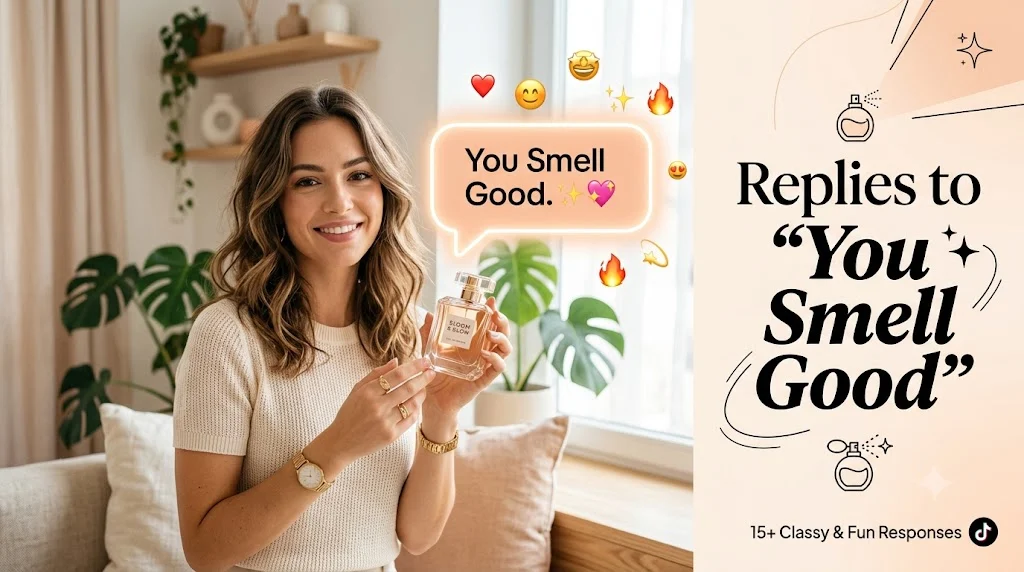 Replies to “You Smell Good”