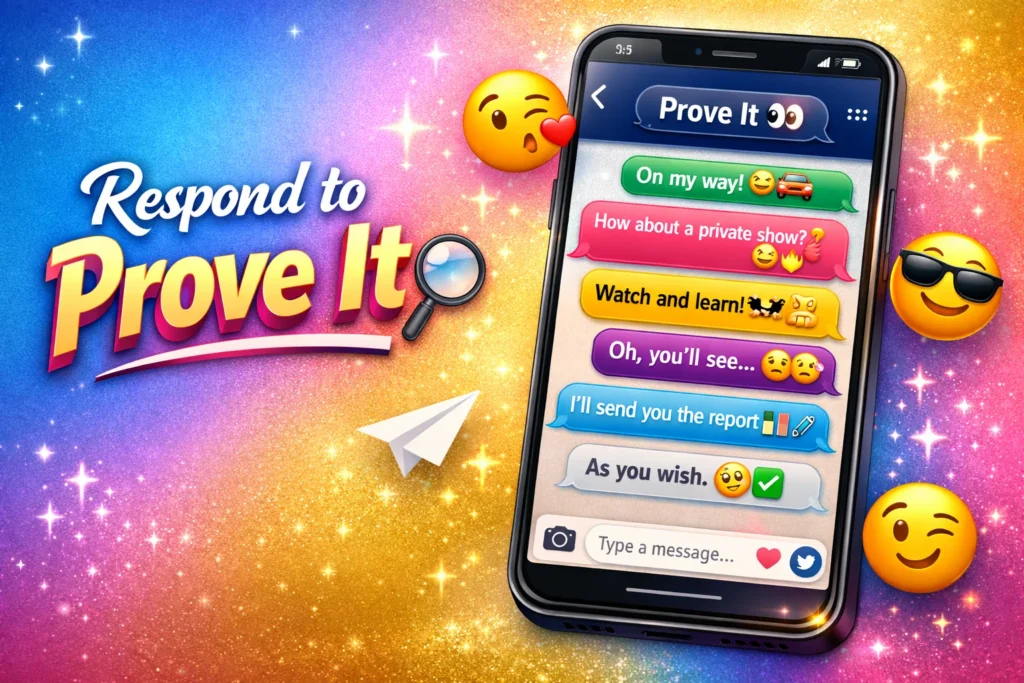 Respond to Prove It