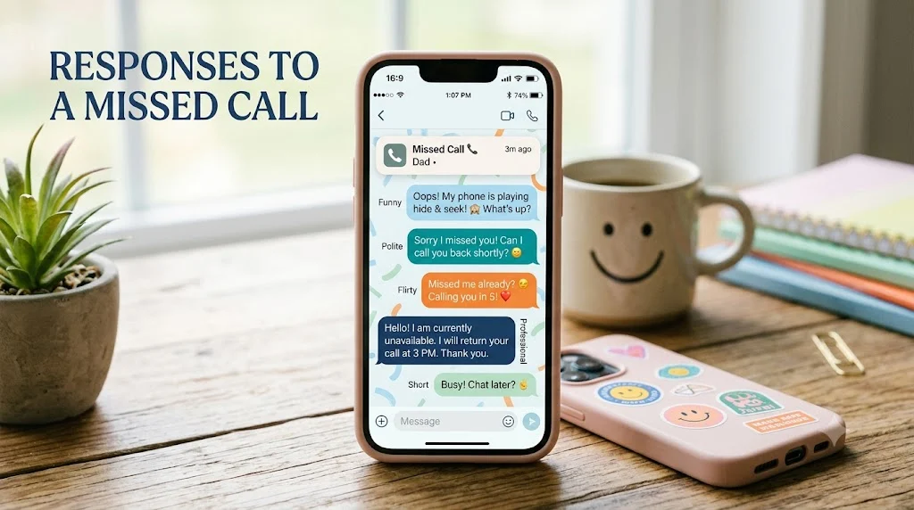 Responses to a Missed Call