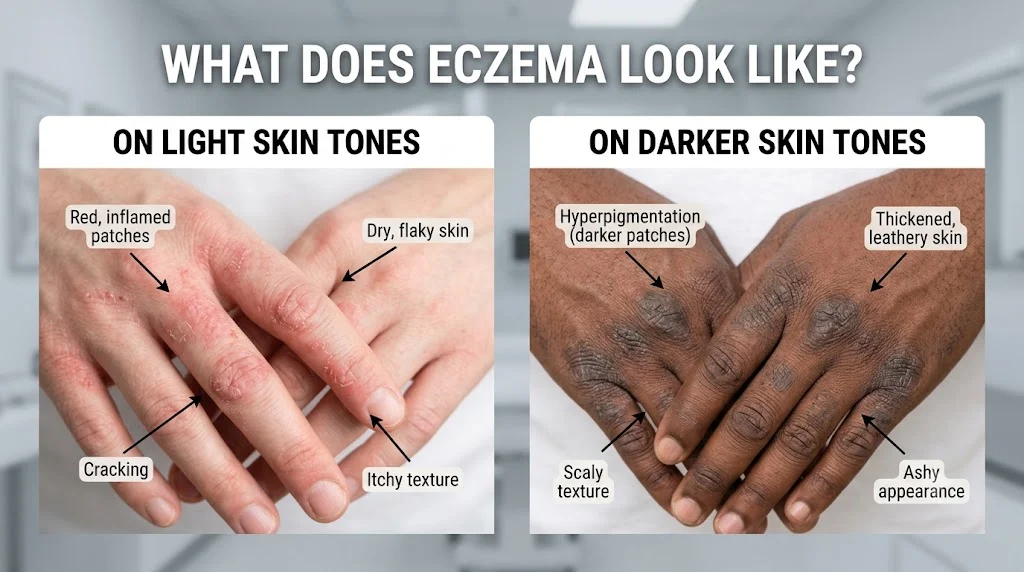 What Does Eczema Look Like
