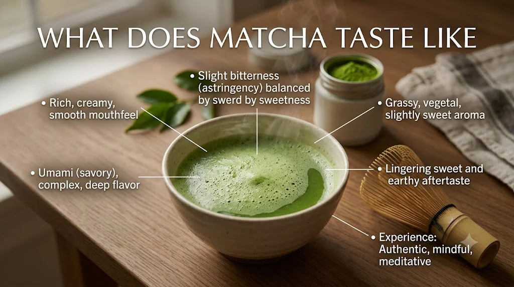 What Does Matcha Taste Like